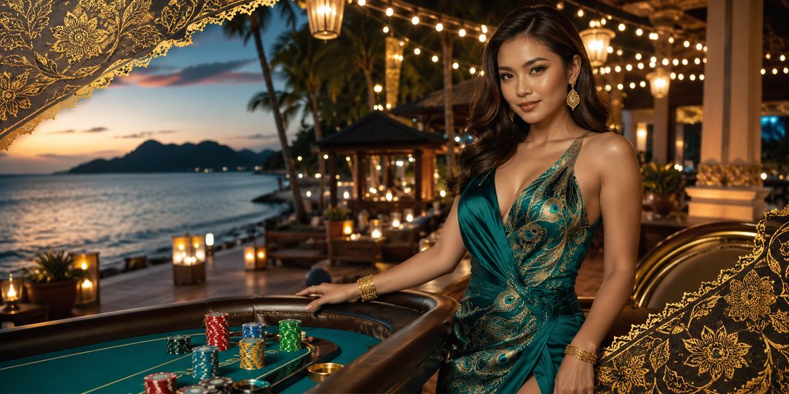 Pengguna di Langkawi bermain permainan meja dalam talian dengan corak batik khas tempatan