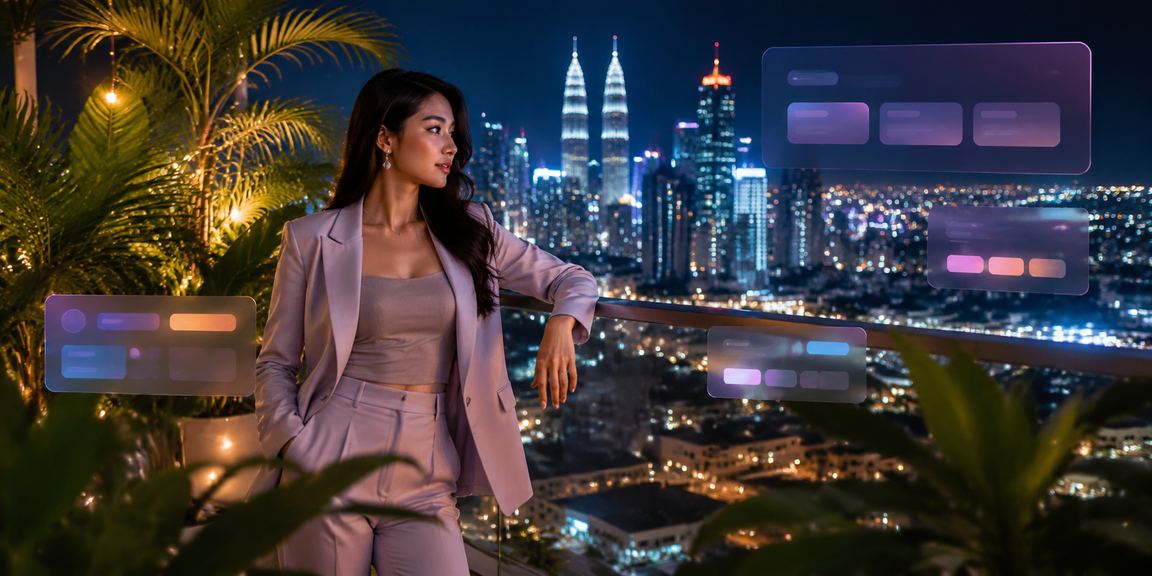 A Petaling Jaya lottery player checking lucky numbers through the fl5 online platform